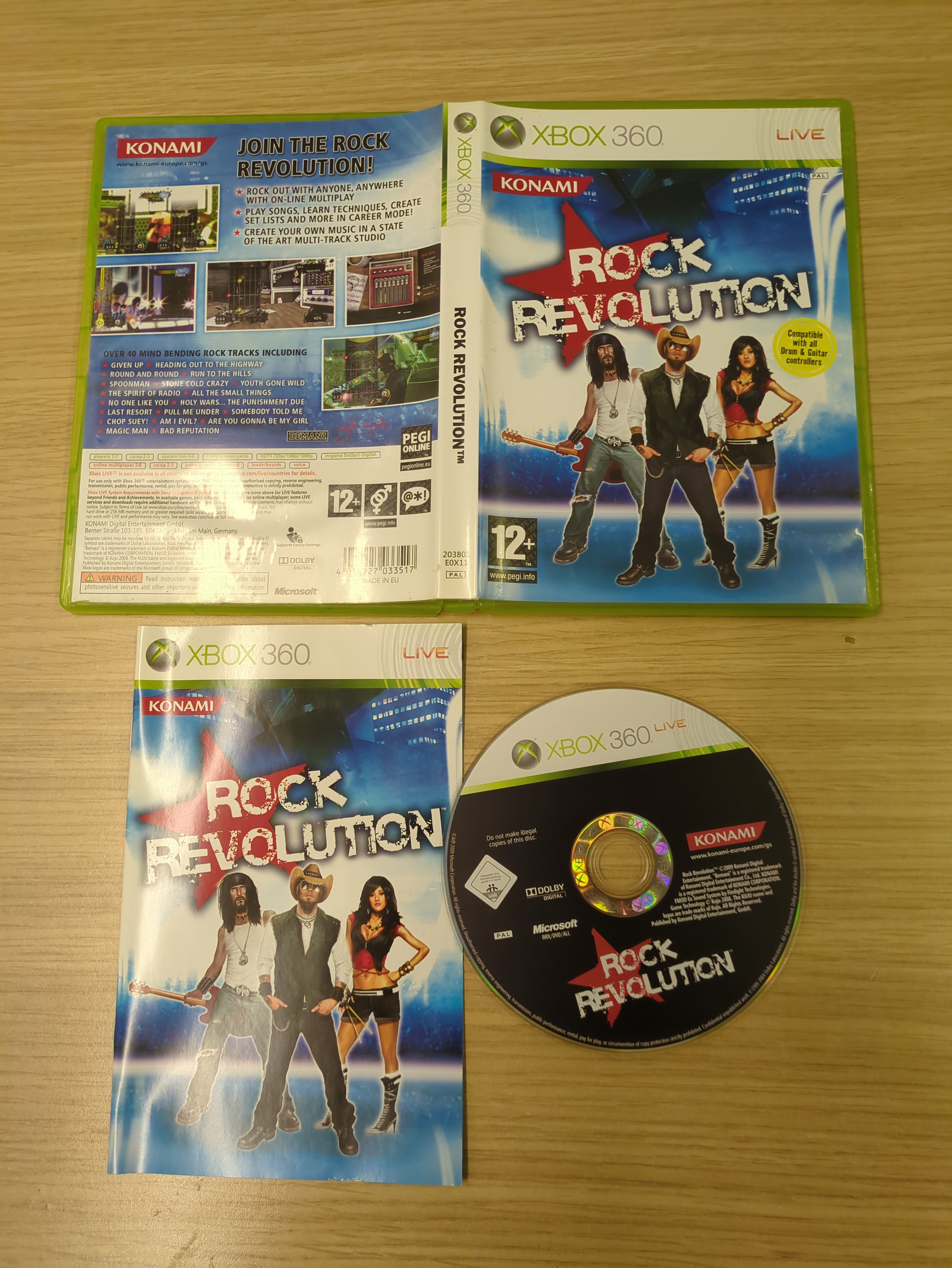 Rock Revolution Xbox 360 game Rock Revolution Xbox 360 game